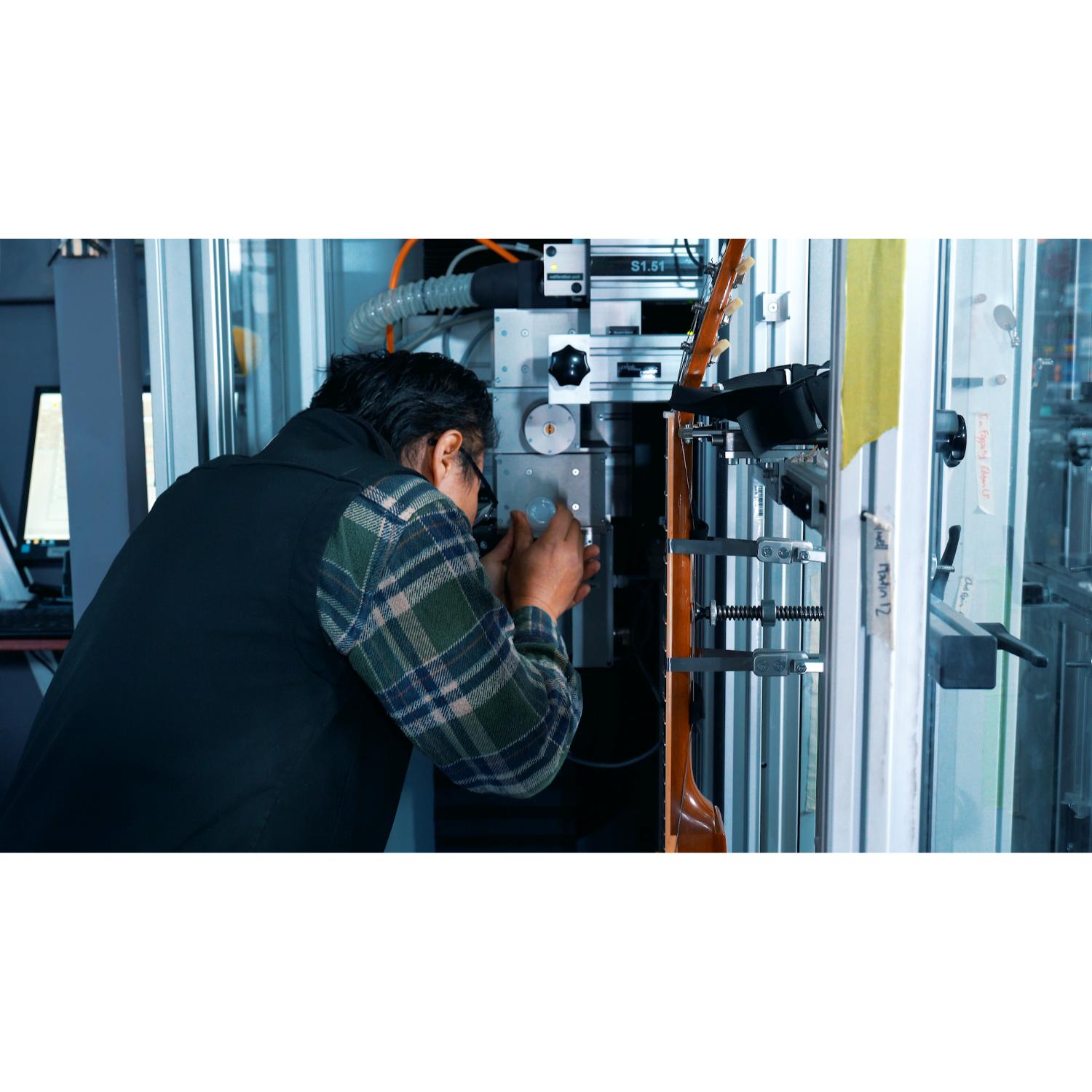 The Gold Standard Plek Dress and Setup by The Fret Set, Derek Chan