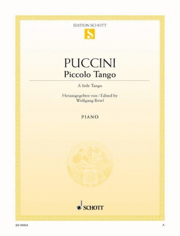 Puccini: A Little Tango for Piano