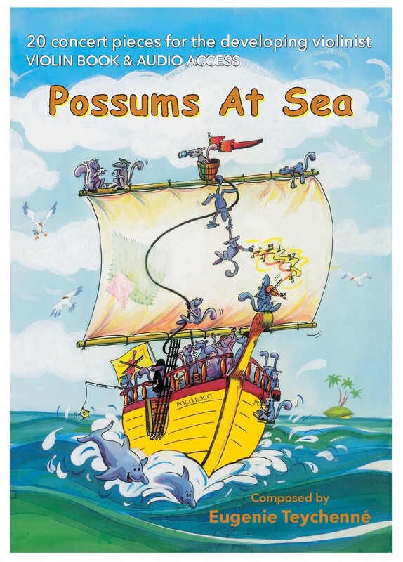 Possums at Sea - Violin Book & Audio Access