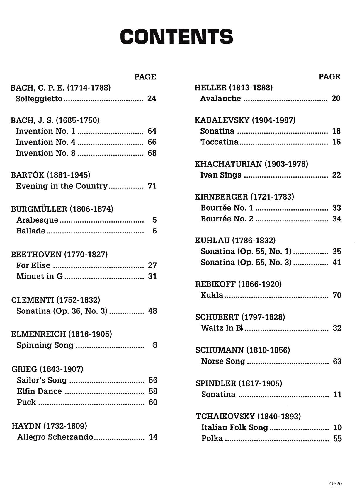 Bastien Piano Literature, Volume 3
