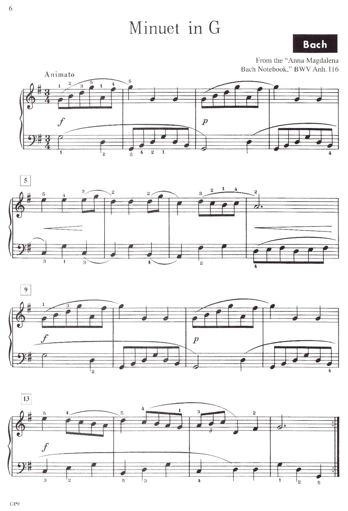 Bastien Piano Literature, Volume 1