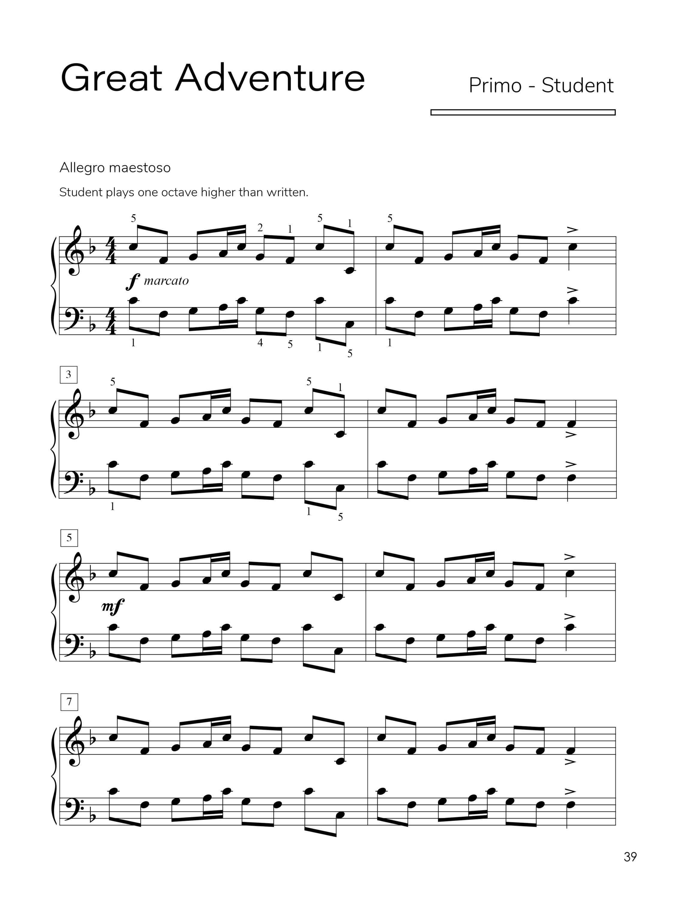 Piano Safari Melodic Explorations 2