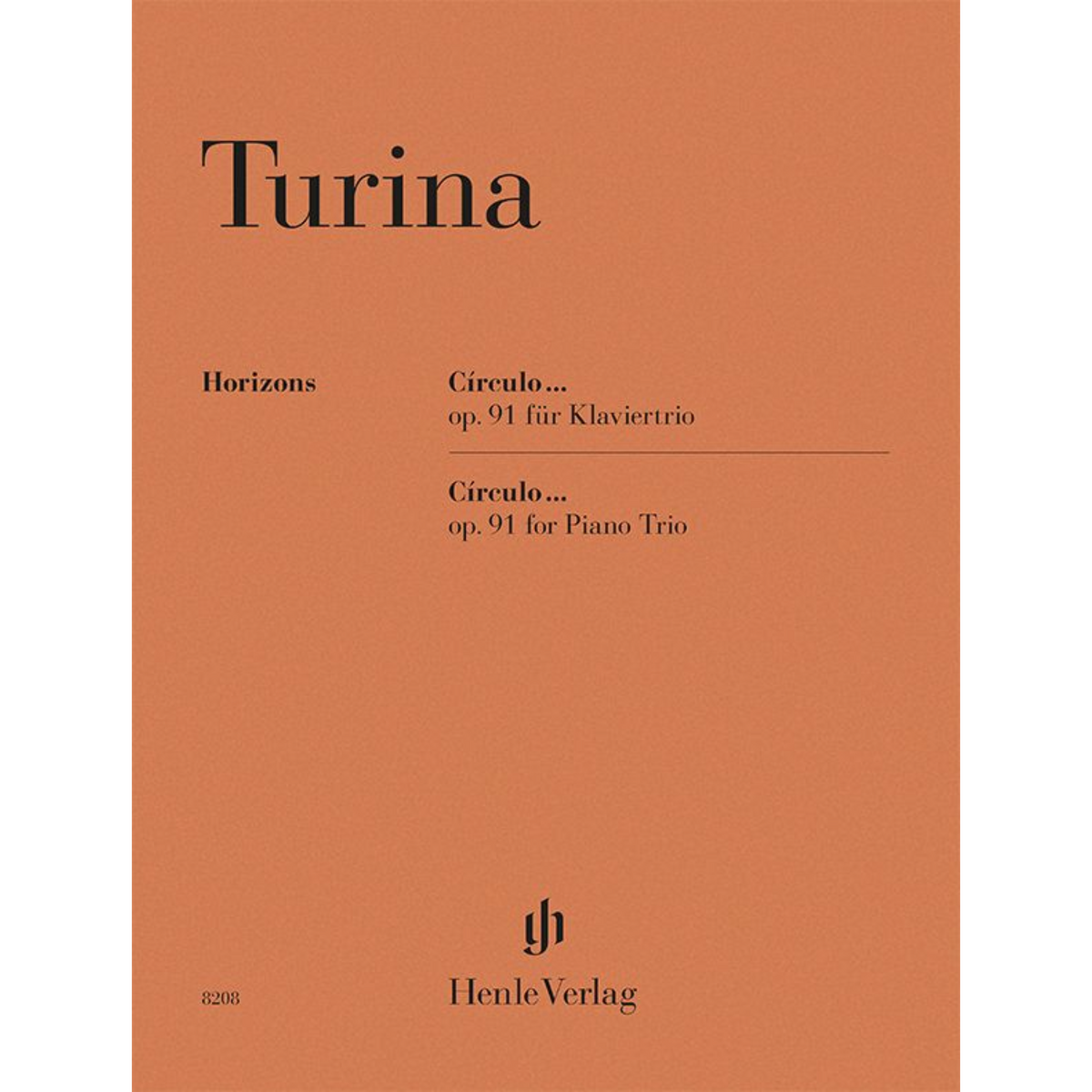 Turina - Circulo op. 91 for Piano Trio