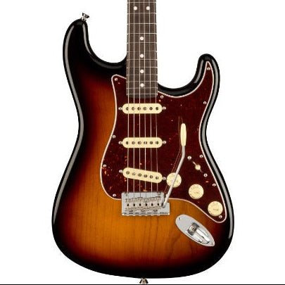 American Professional II Stratocaster, Rosewood Fingerboard, 3-Color Sunburst Incl Hard Case