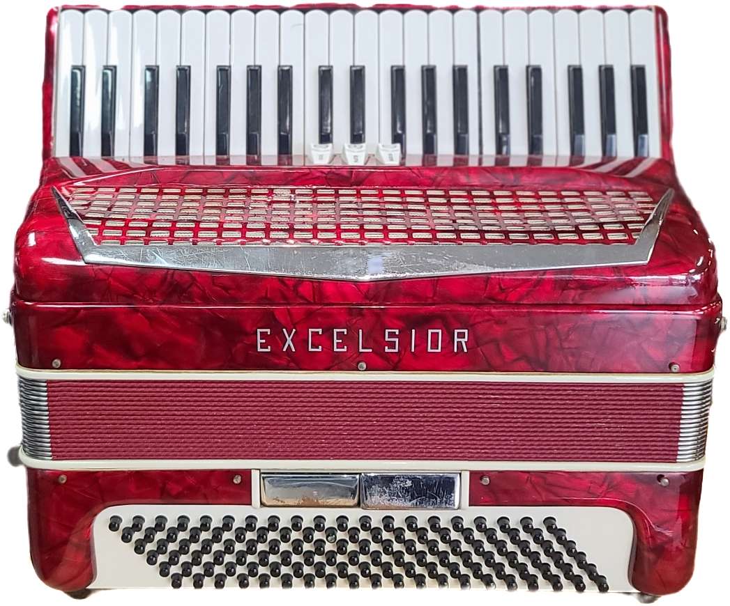 Excelsior 120 Bass Red |J80 | Second-Hand