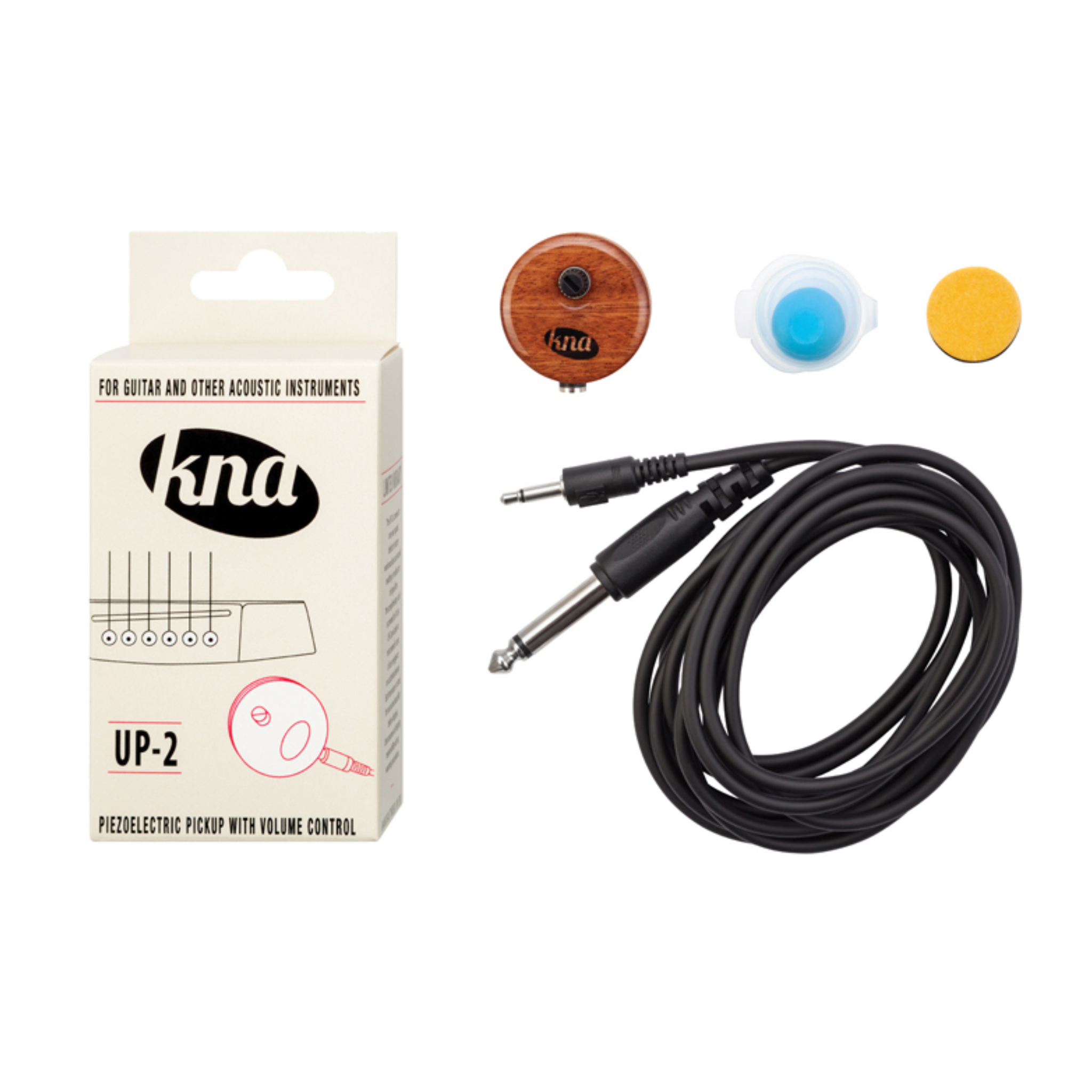 KNA UP-2 Universal Instrument Pickup with Volume Control