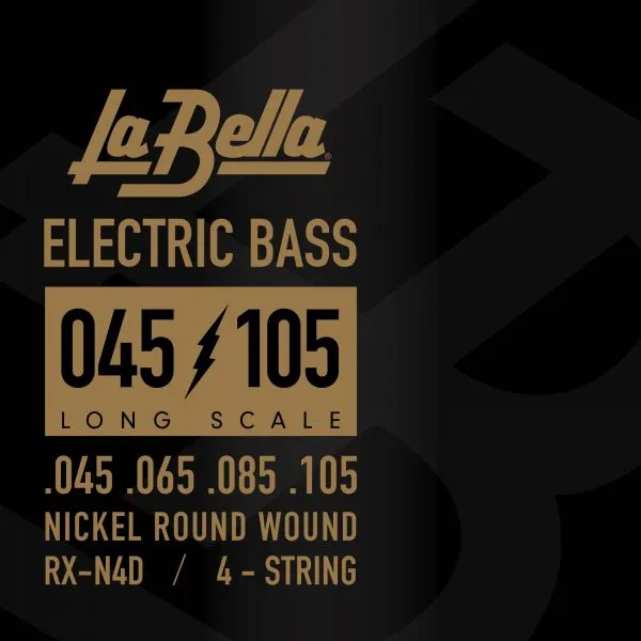 La Bella Nickel Plated Electric Bass Strings, 45-65-85-105