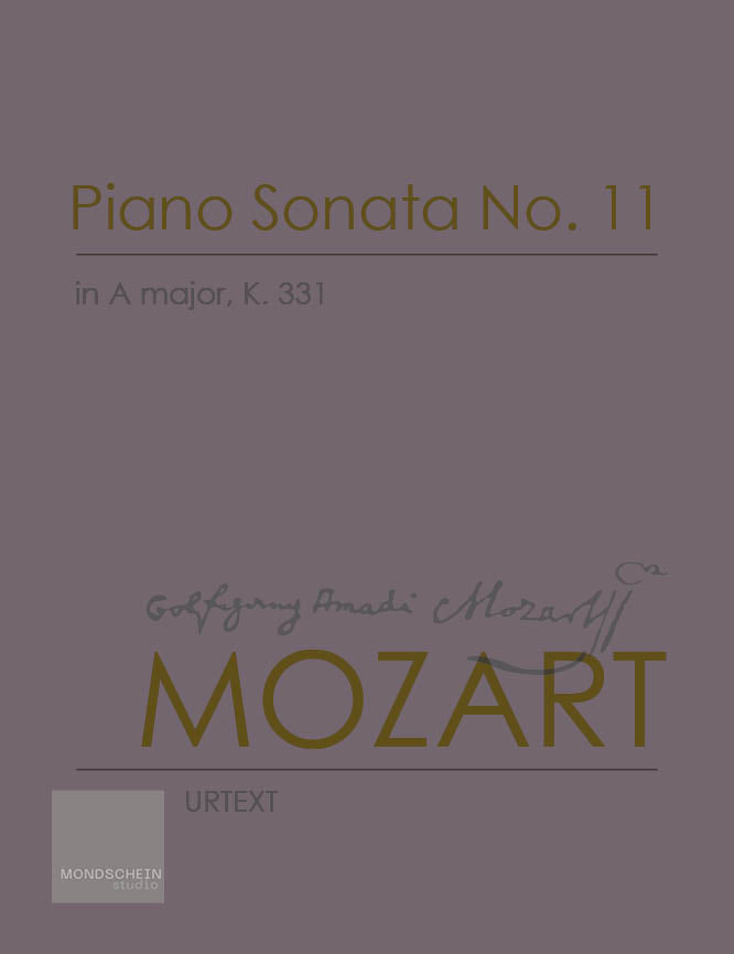 Mozart: Piano Sonata No. 11 in A major, K. 331