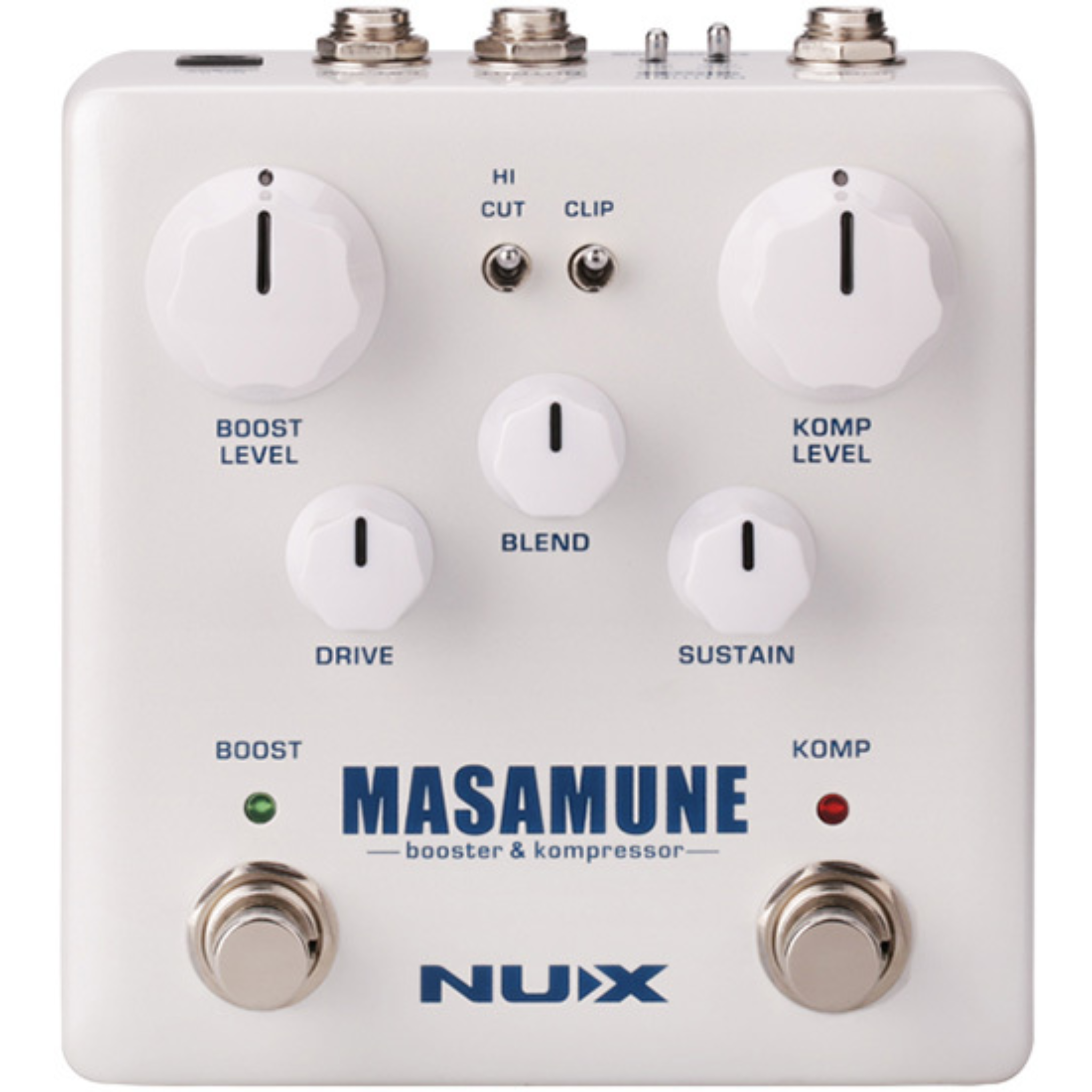 NUX Verdugo Series Masamune Analog Compressor & Booster Pedal