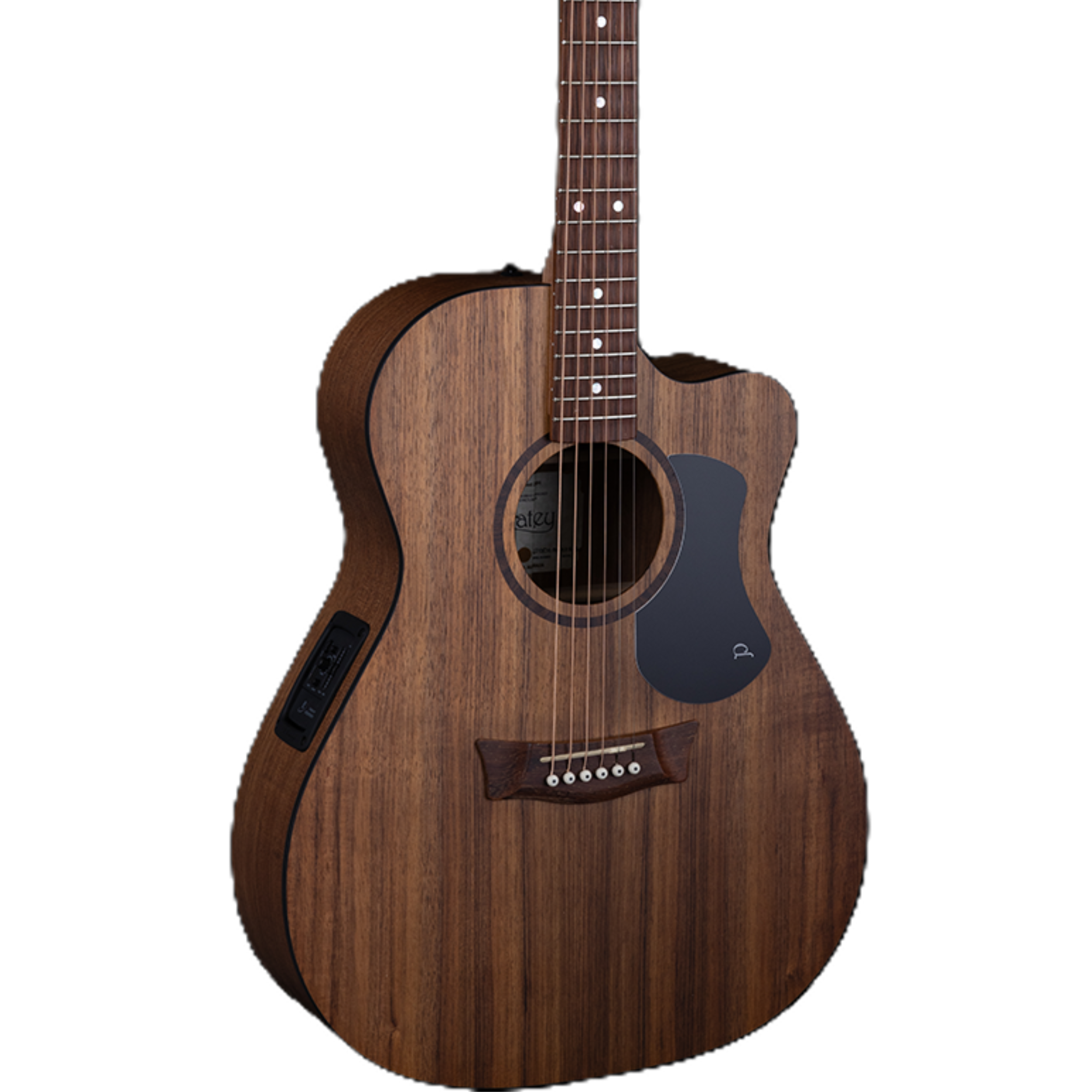 Pratley Classic Series OM Cutaway Acoustic/Electric Guitar, Blackwood