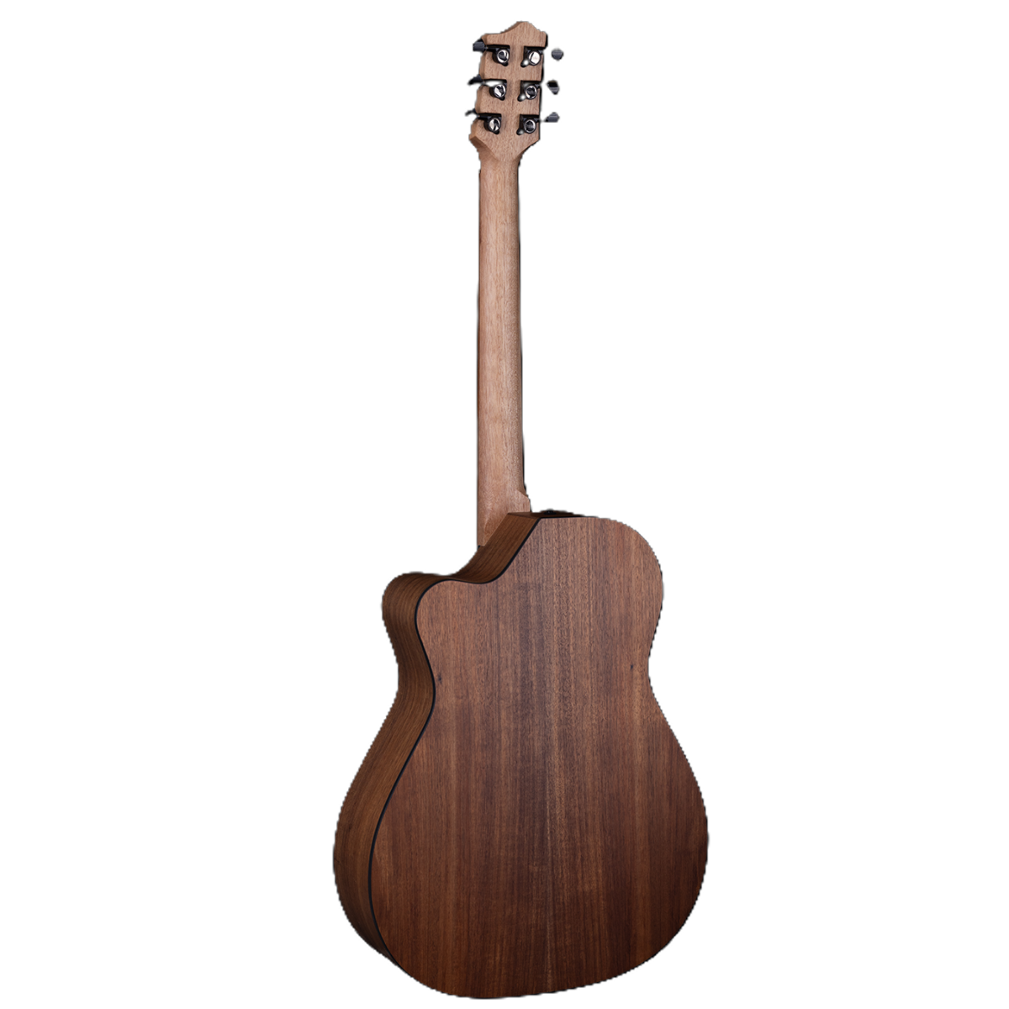 Pratley Classic Series OM Cutaway Acoustic/Electric Guitar, Blackwood