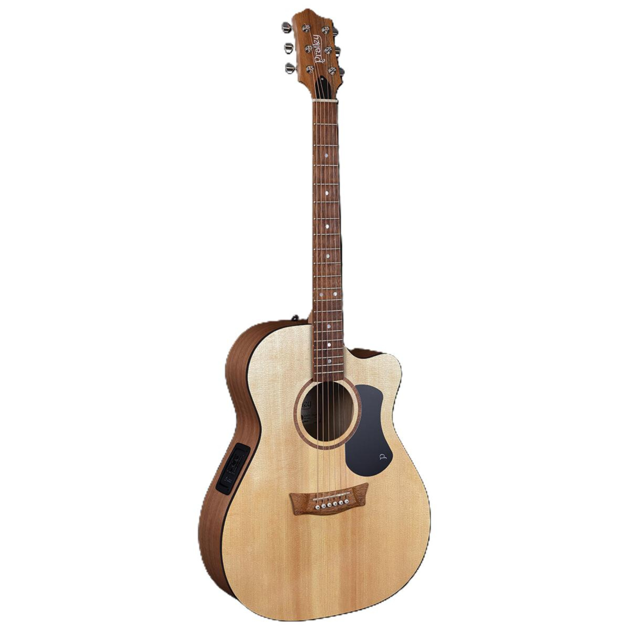 Pratley Classic Series OM Cutaway Acoustic/Electric Guitar, Maple