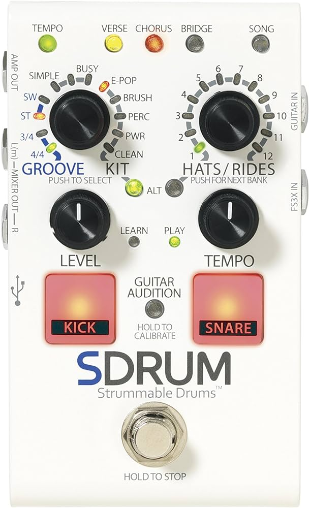 Digitech SDRUM Intelligent Drum Machine
