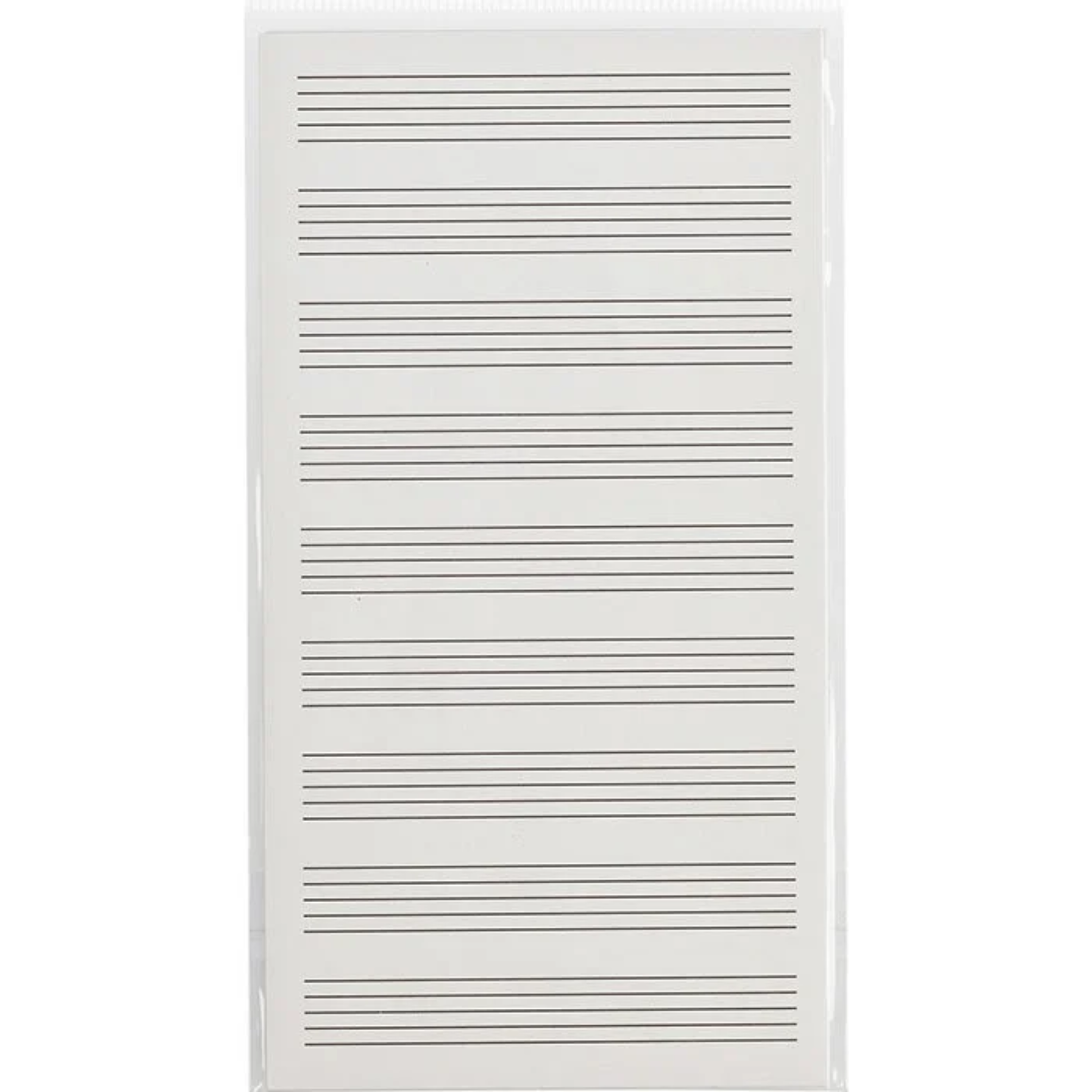 Stave Lines Stickers, 2 Pack