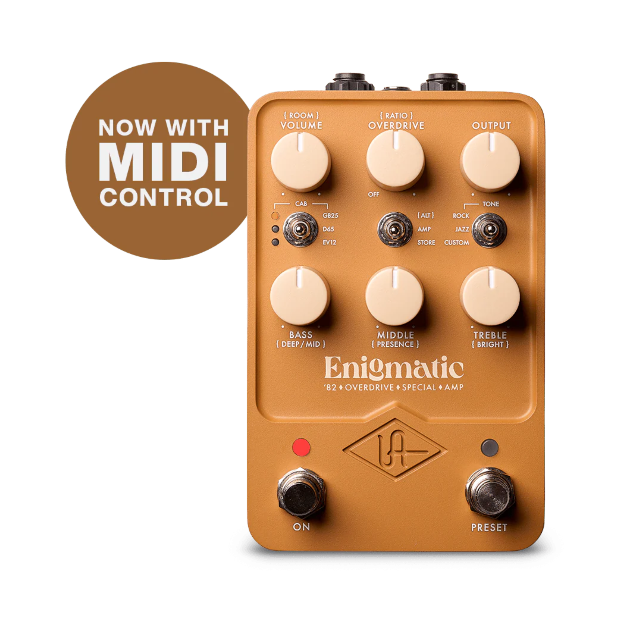 Universal Audio Enigmatic '82 Overdrive Special Amp Pedal