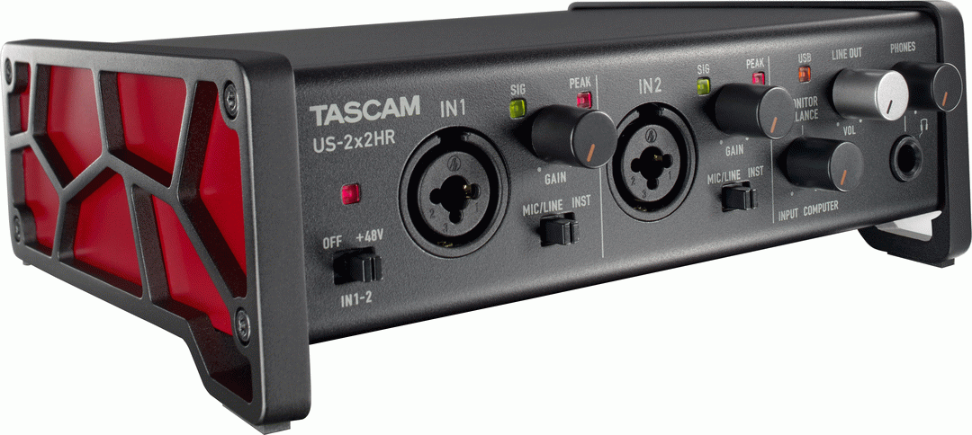 Tascam US-2X2HR USB Audio Interface