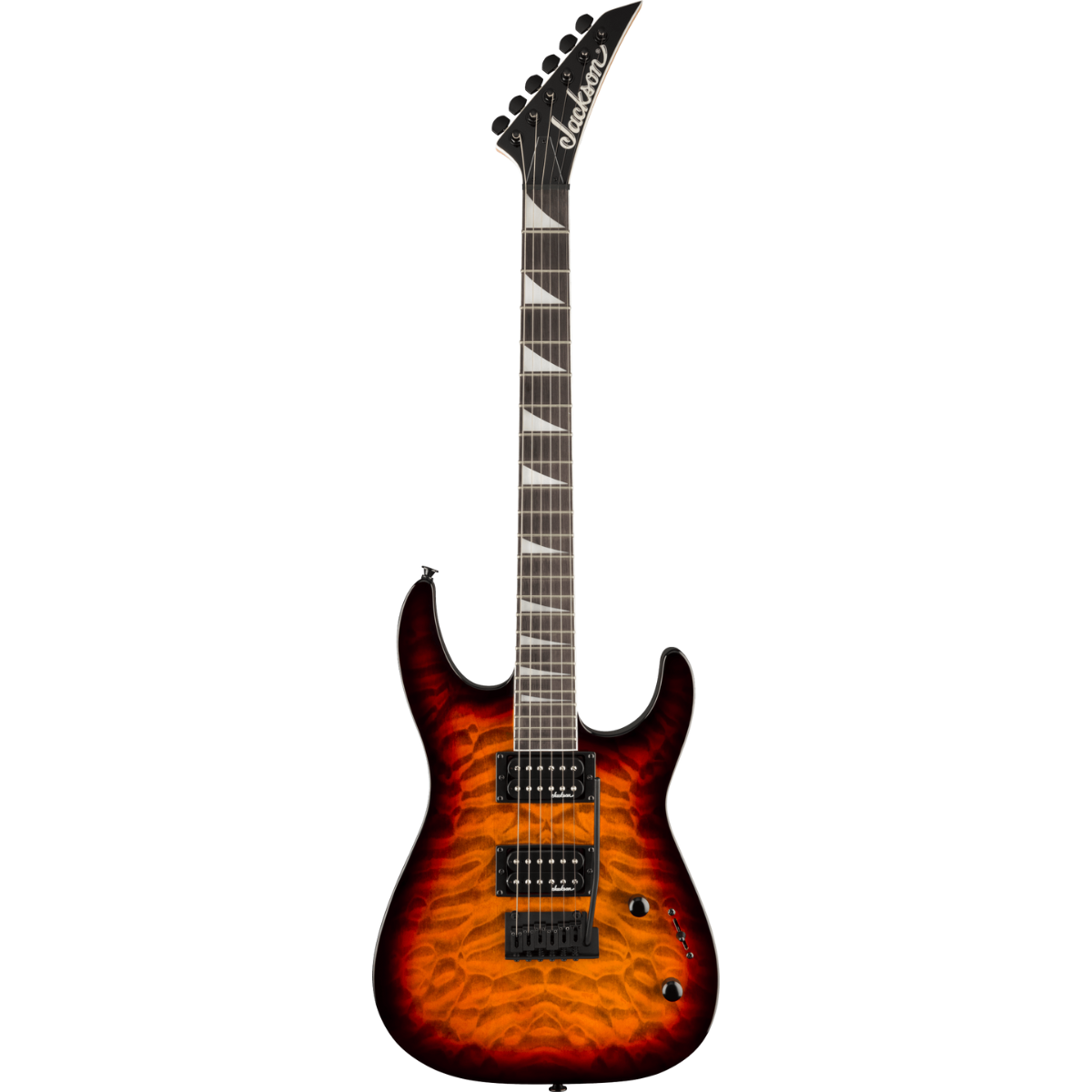 Jackson JS20 Dinky 2PT, Transparent Tobacco Burst