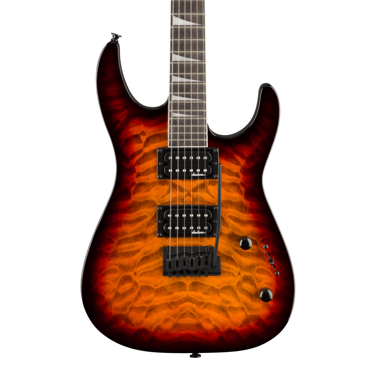 Jackson JS20 Dinky 2PT, Transparent Tobacco Burst