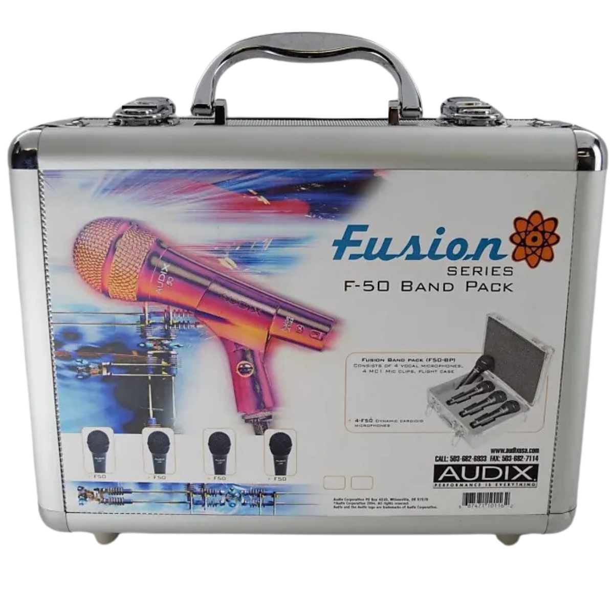 Audix F50 Band 4PC Vocal Mic Pack