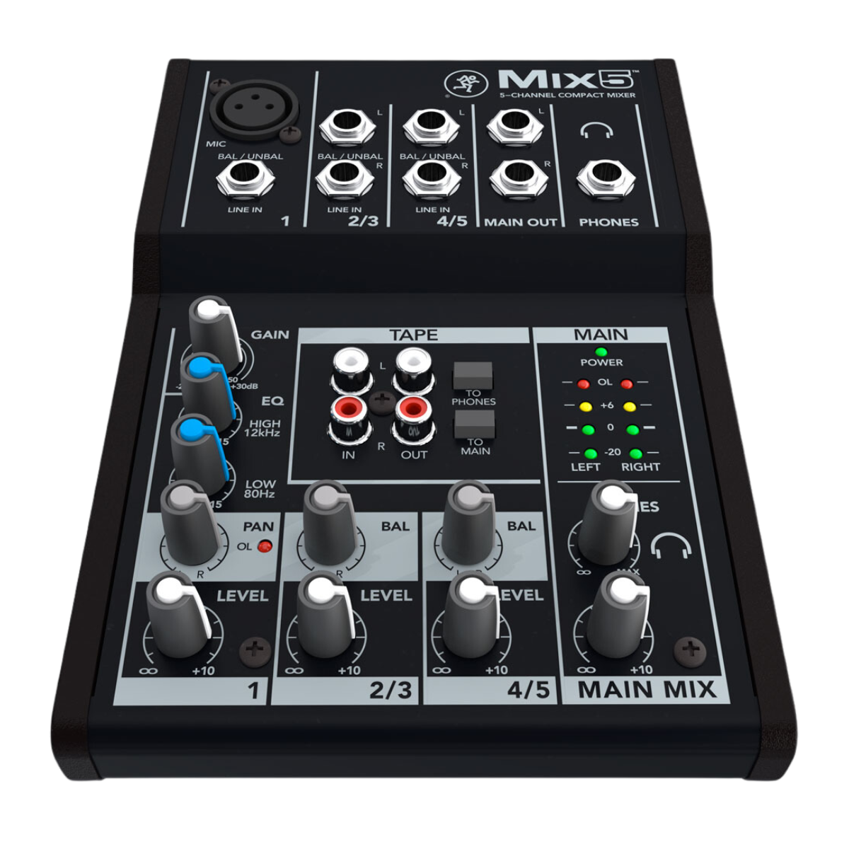 Mackie Mix5 5-Channel Compact Mixer