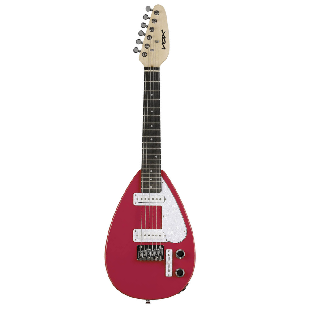 Vox Mark III Mini Teardrop Electric Guitar, Loud Red