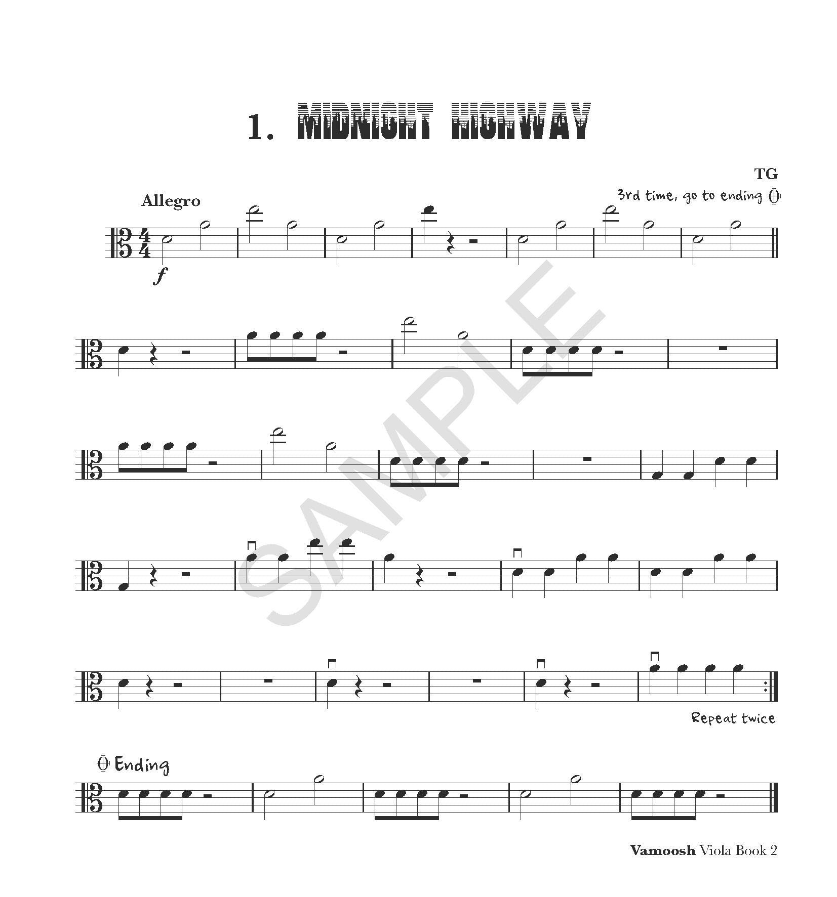 Vamoosh Viola Book 2