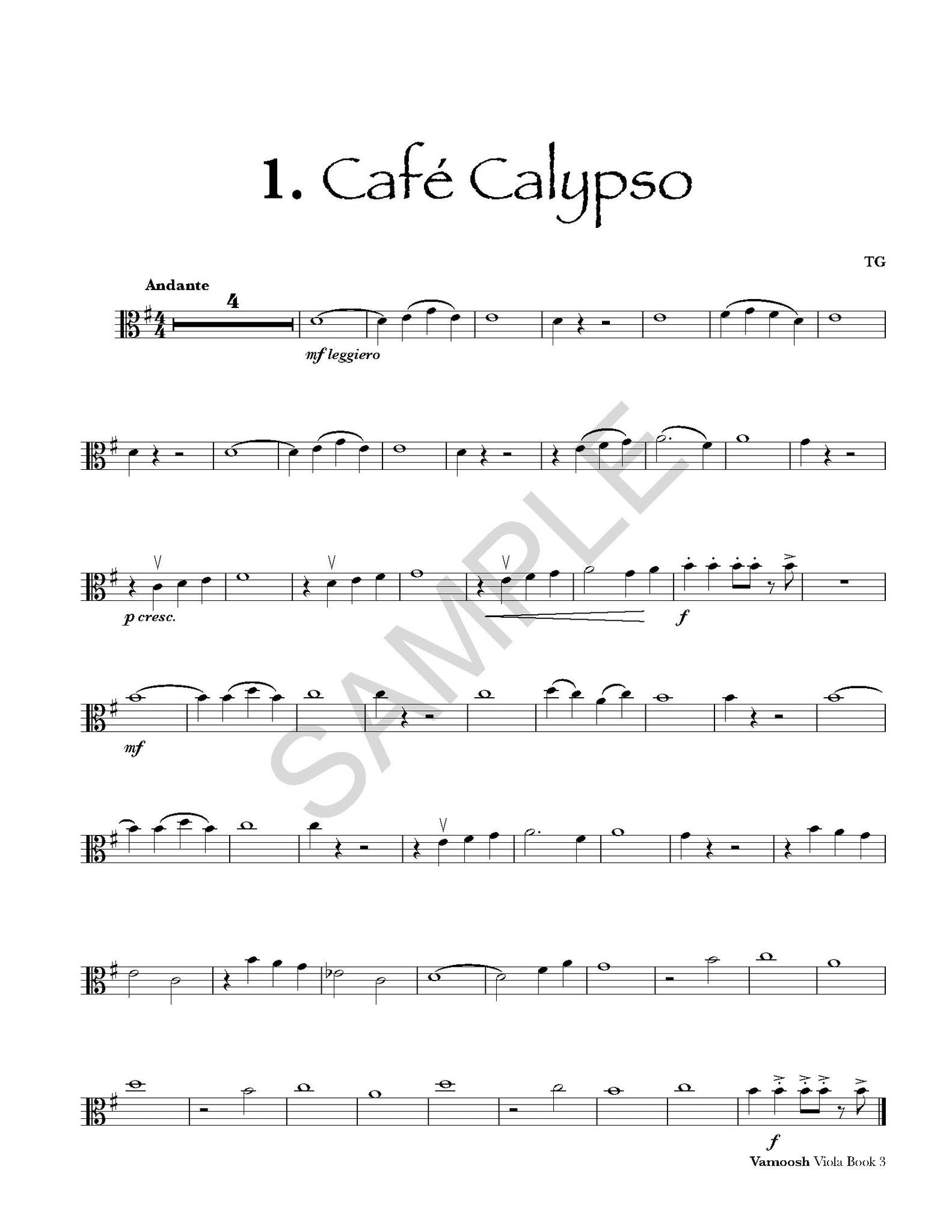 Vamoosh Viola Book 3