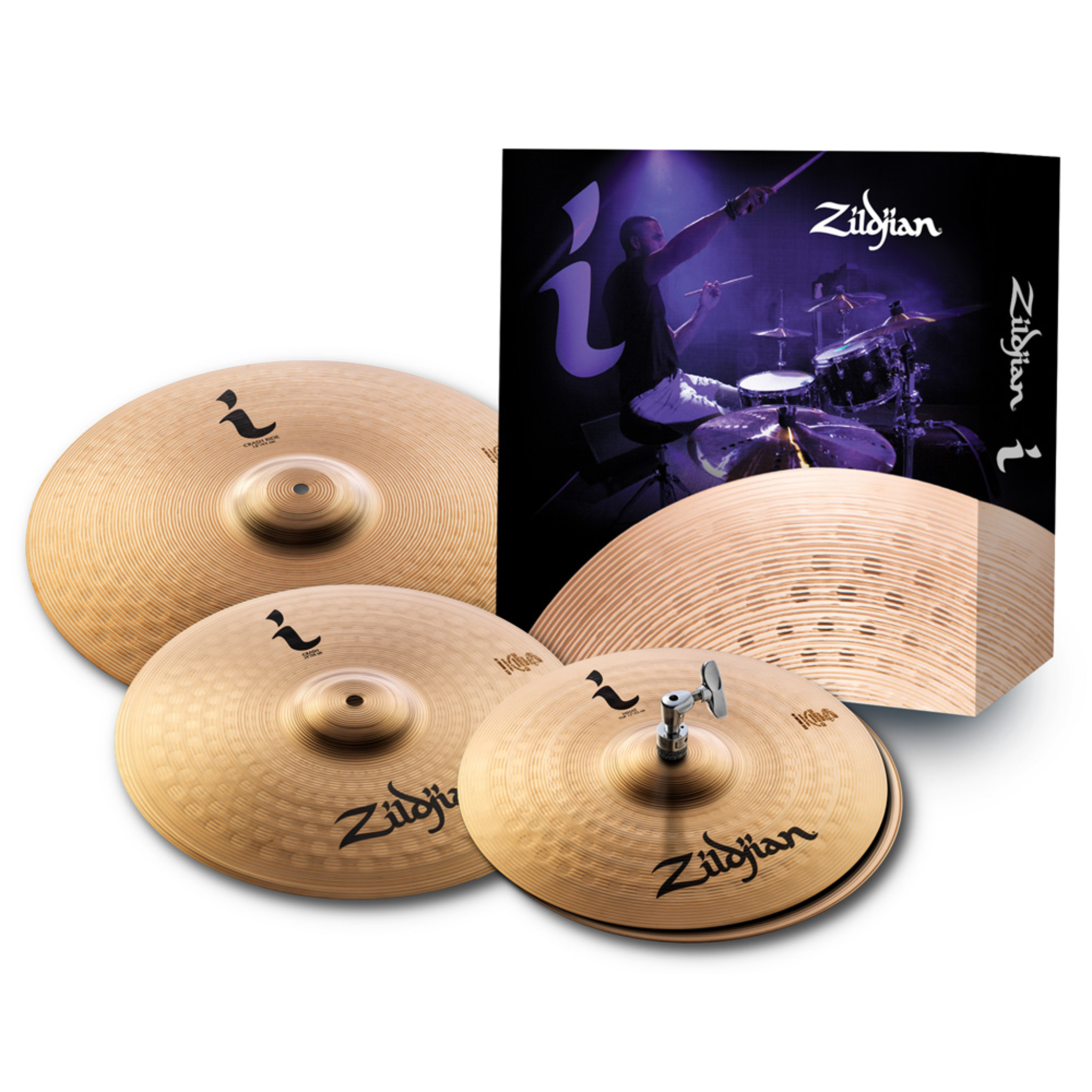 Zildjian I Essentials Plus Cymbal Pack (13HH, 14C, 18CR)
