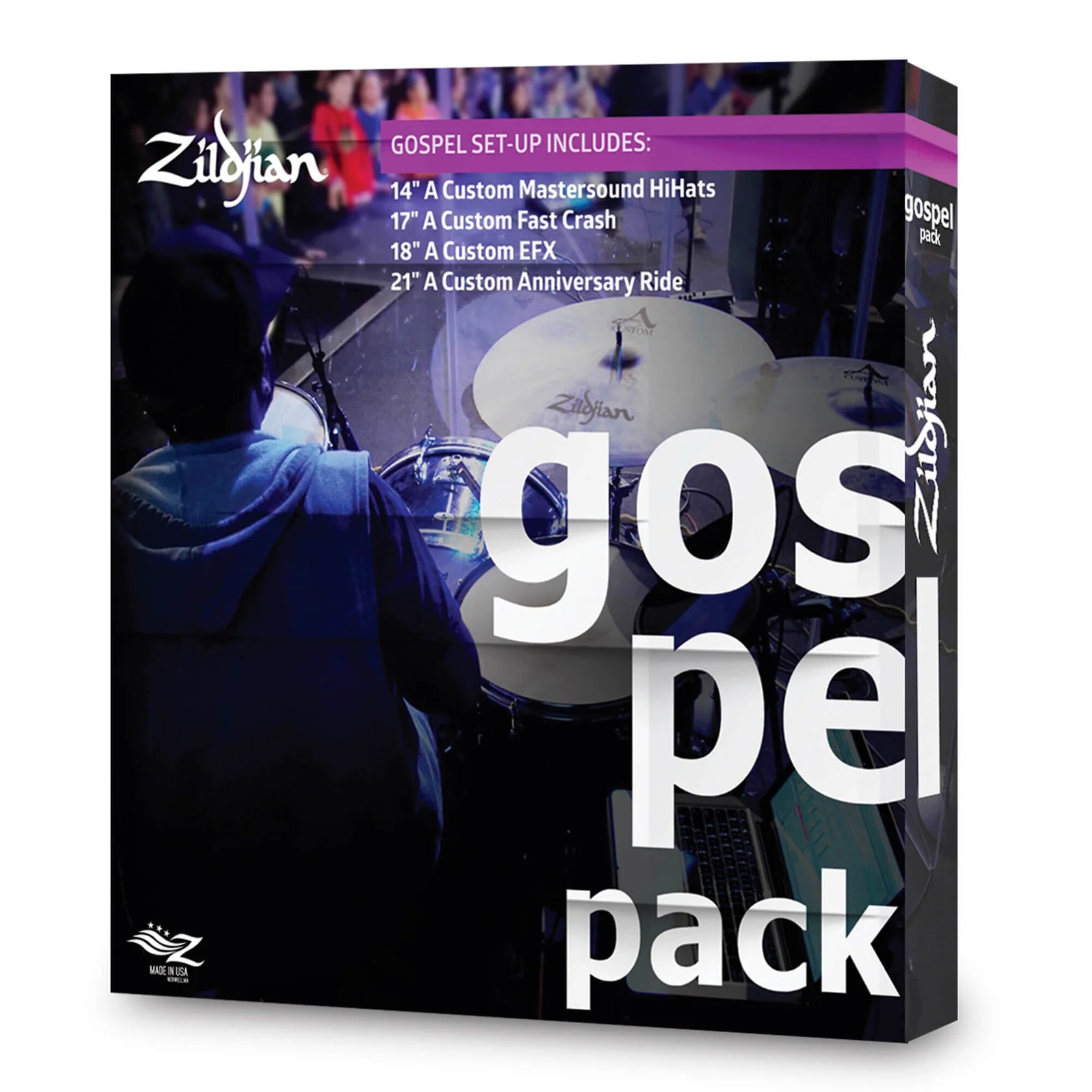 Zildjian A Custom Gospel Pack Cymbal Set