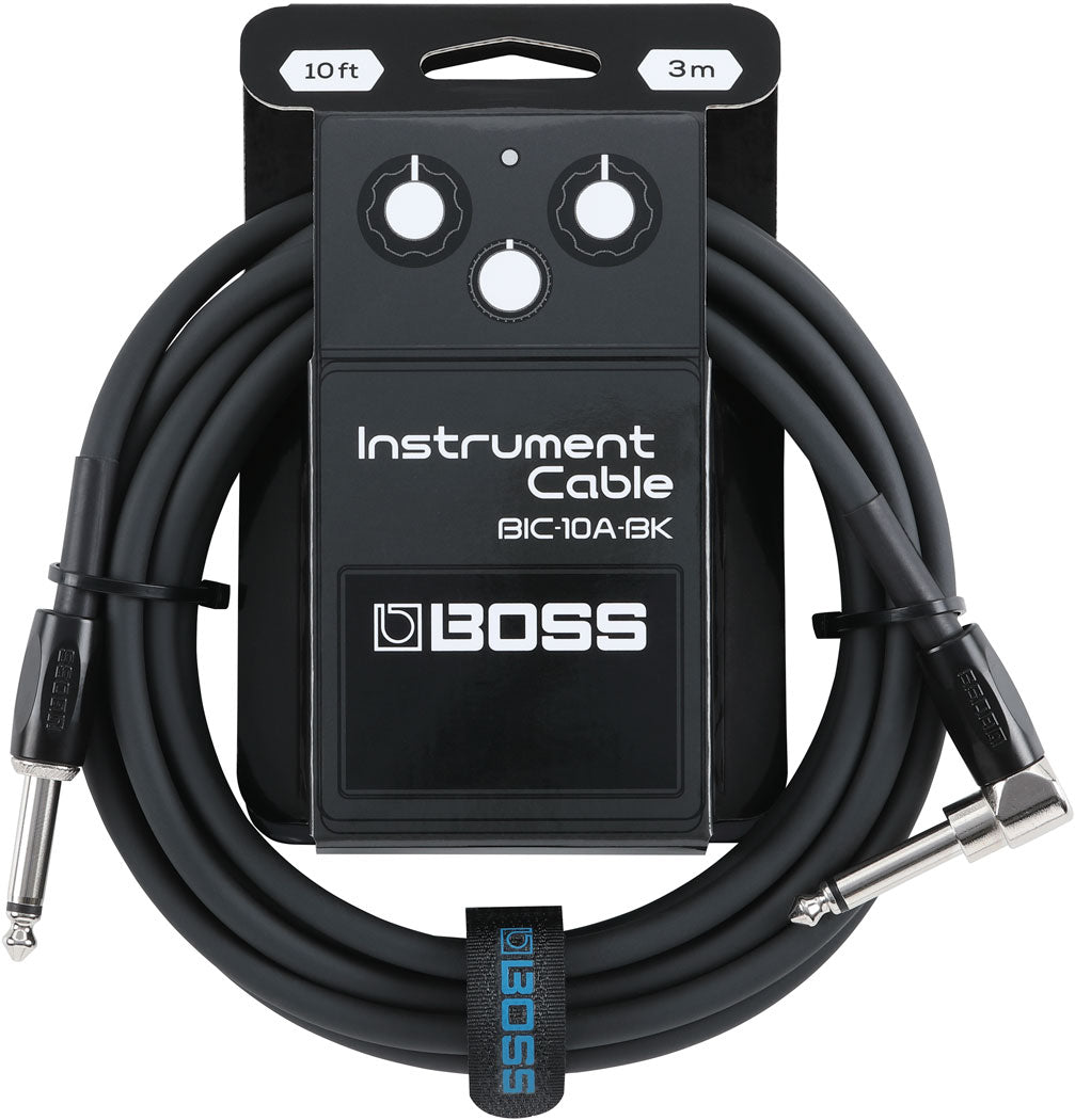 BOSS Instrument Cable 10ft/3m, AS Black