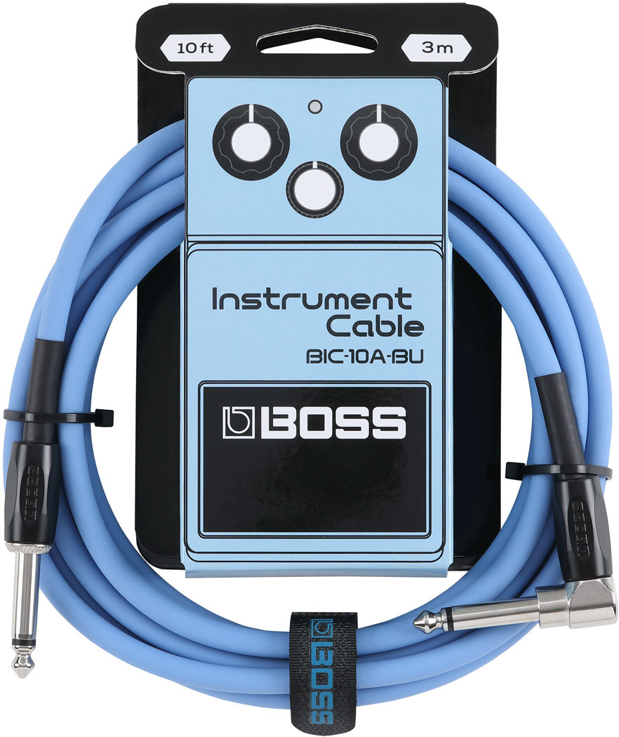 BOSS Instrument Cable 10ft/3m, AS Blue