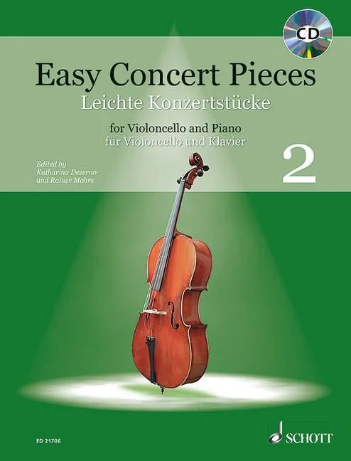 Easy Concert Pieces Volume 2 Cello and Piano