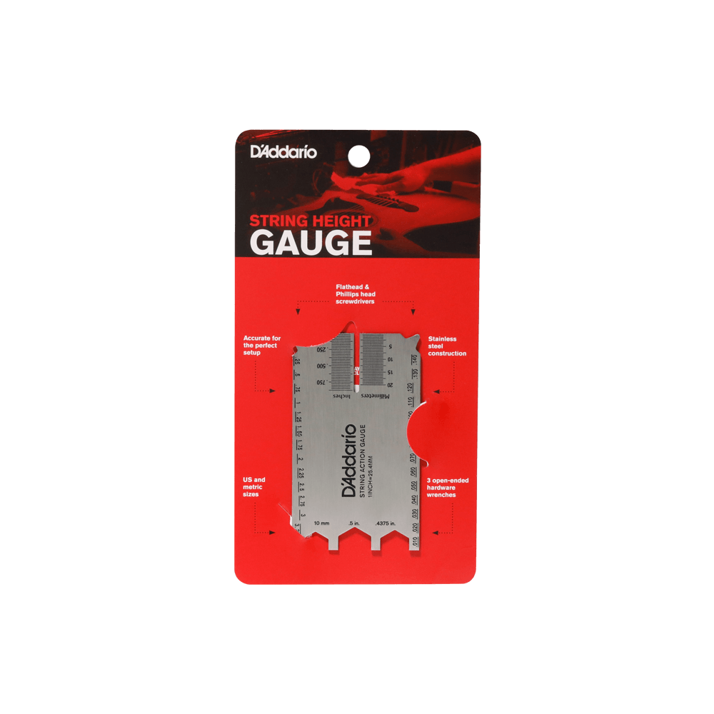 D'addario Guitar String Height Gauge