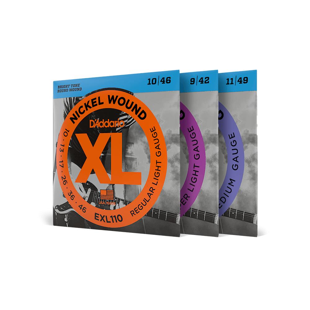 D'Addario XL Nickel Electric Guitar Strings