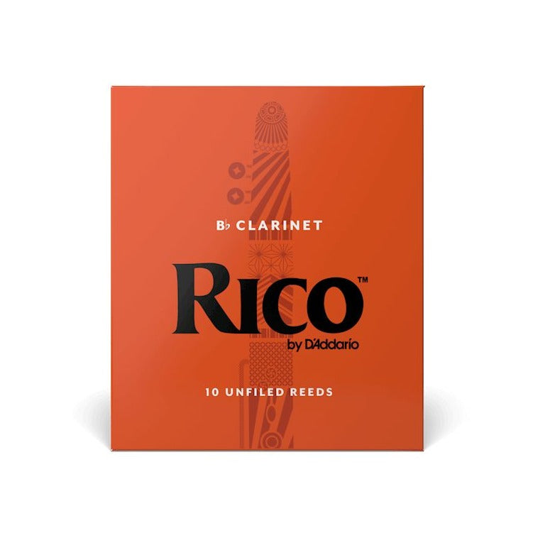 Rico Bb Clarinet Reeds, 10-Pack