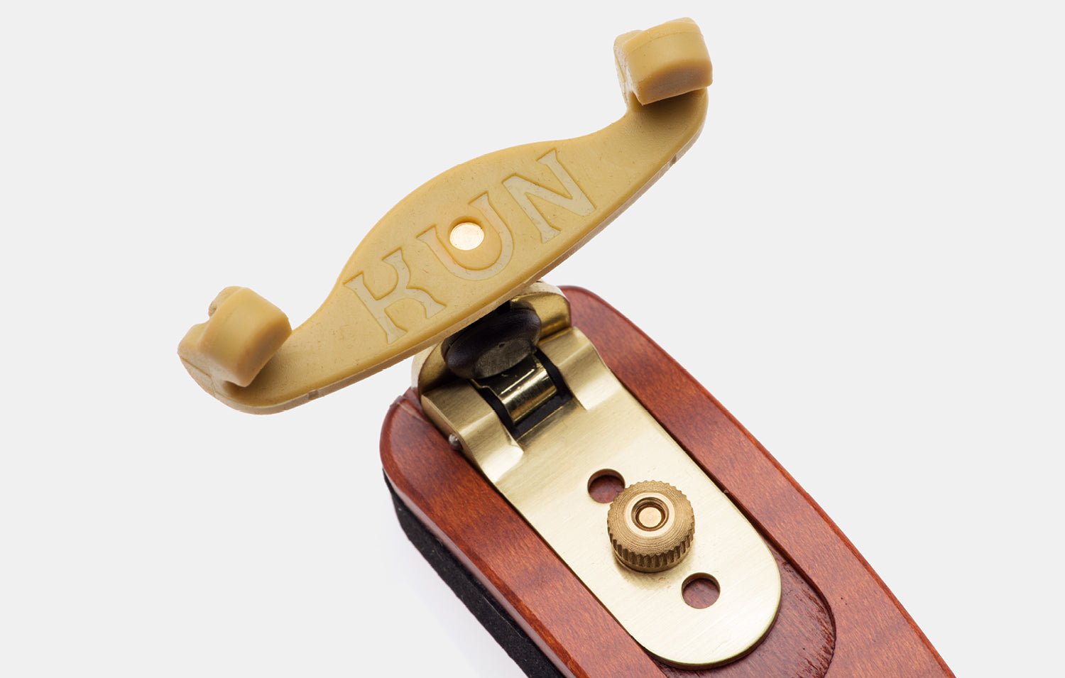 Kun Shoulder Rest - Bravo - for Violin W/Bag