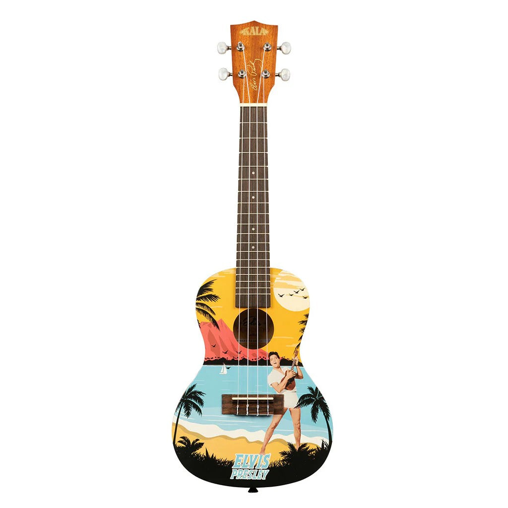 Kala Elvis Blue Hawaii Concert Uke