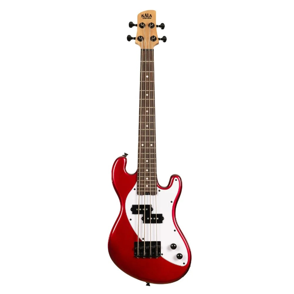 Kala Solid Body UBass, Metallic Red