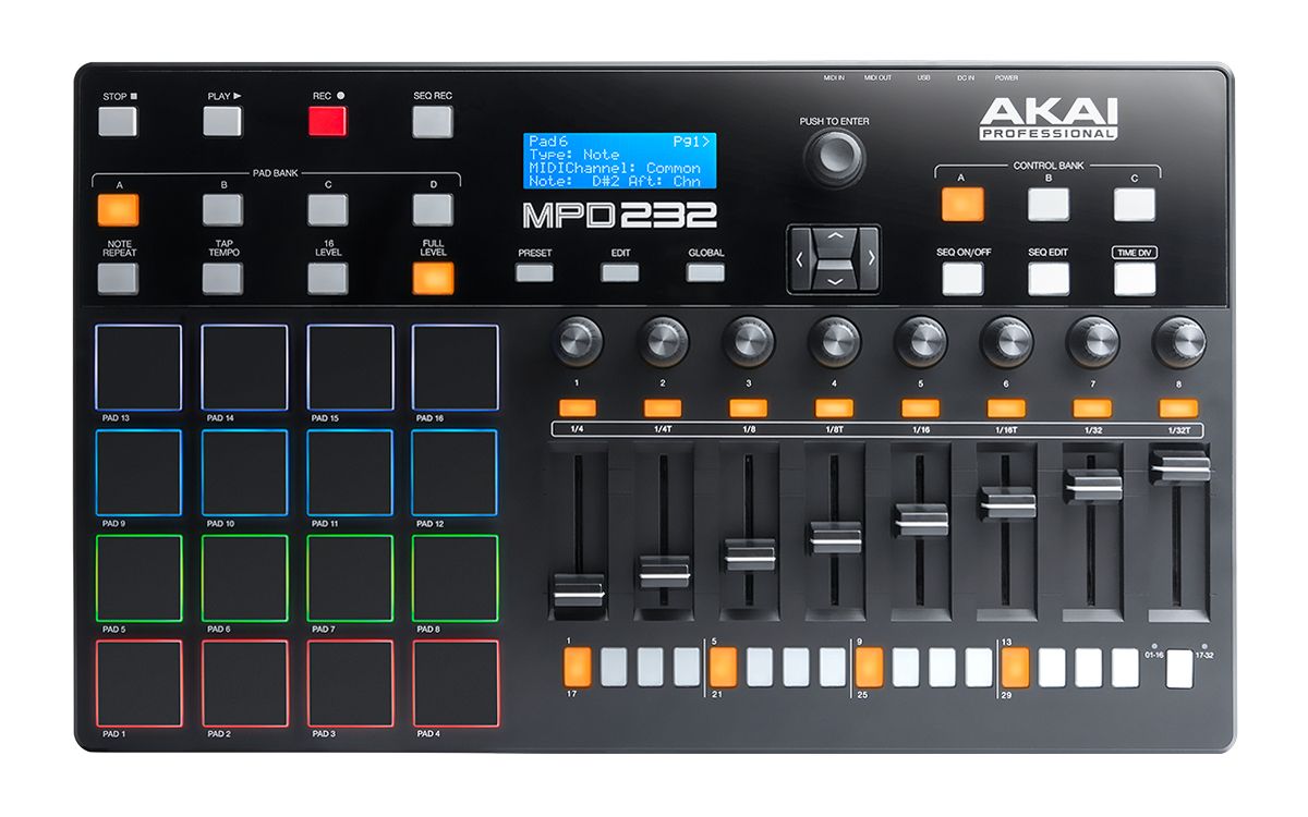 Akai MPD232 16 Pad Premium Controller