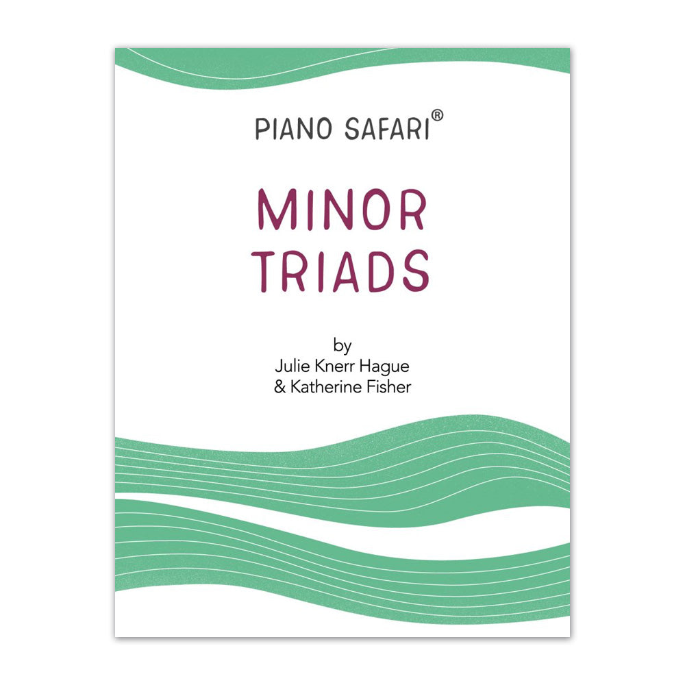 Piano Safari Minor Triad Cards
