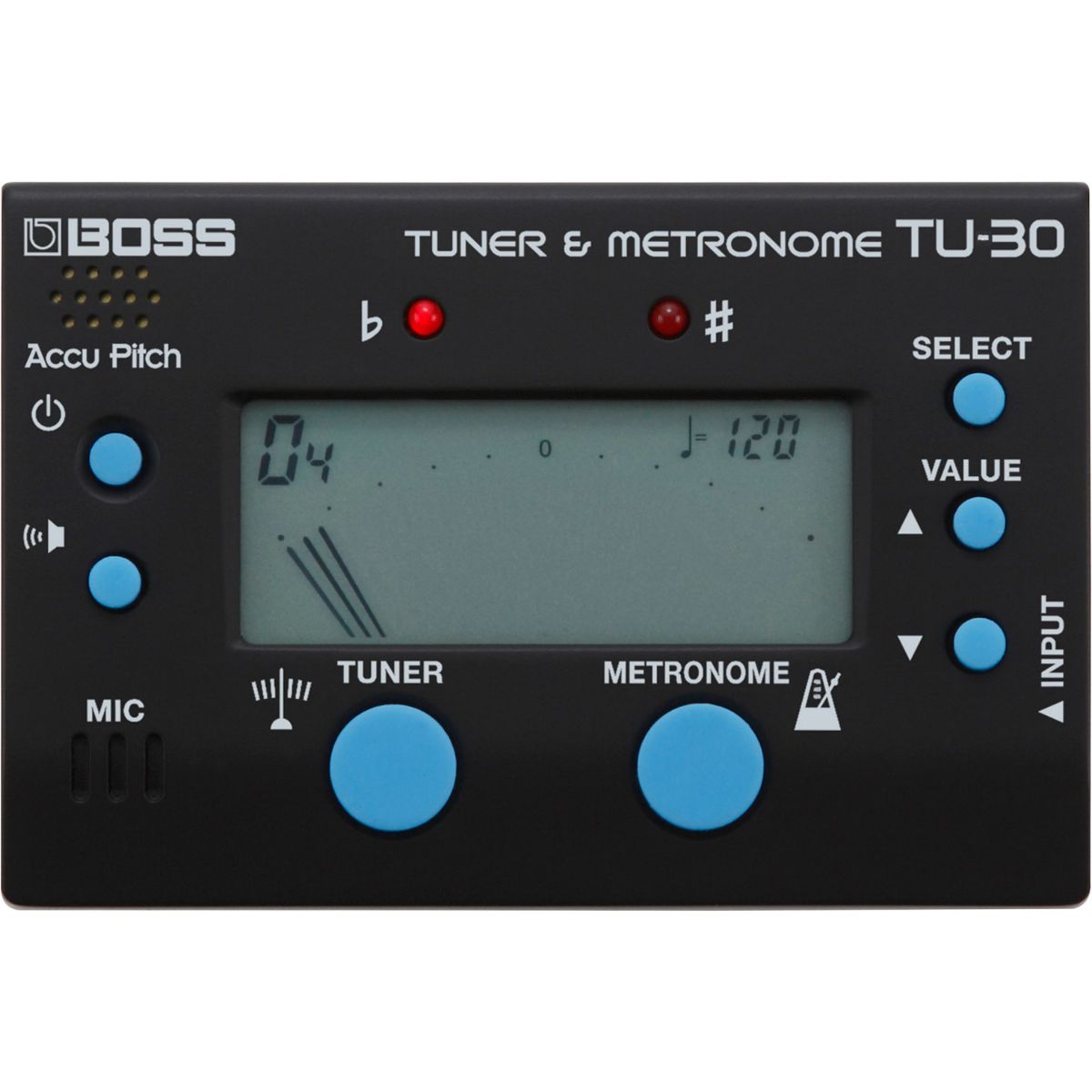BOSS TU-30 Metronome & Tuner
