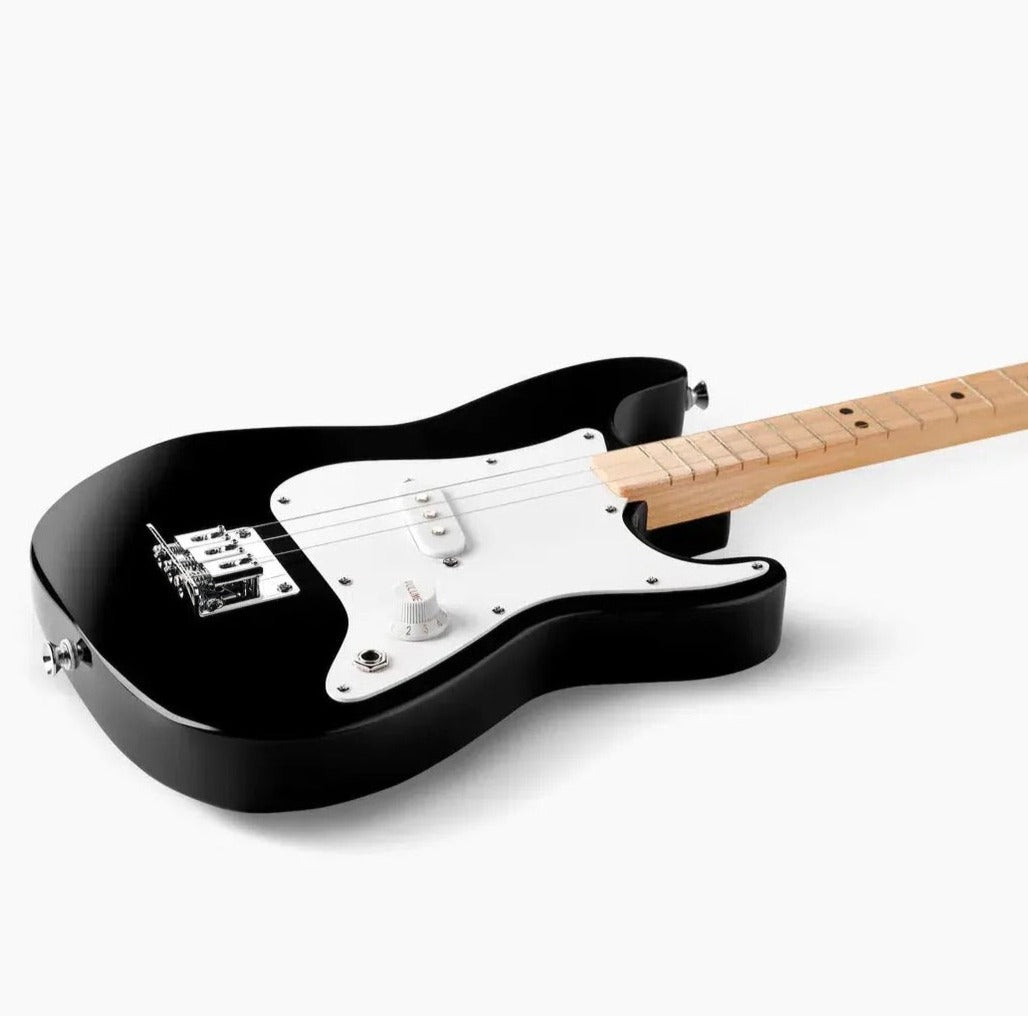 Fender x Loog Stratocaster 3-String Electric Guitar, Black