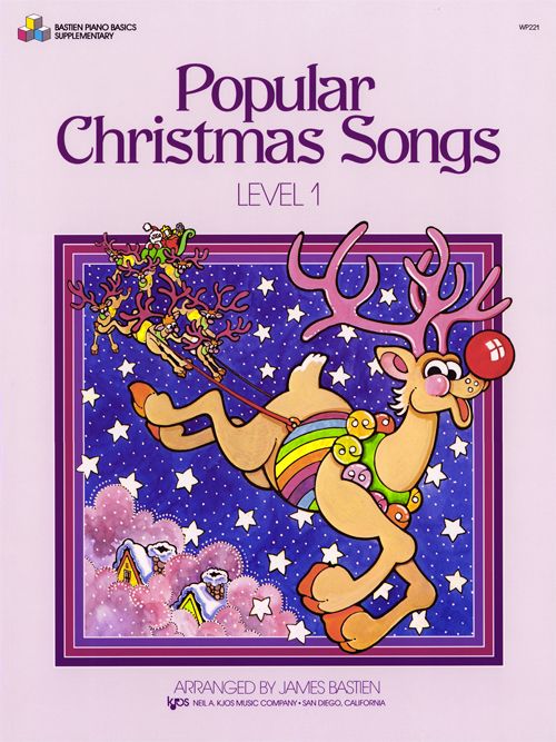 Bastien Popular Christmas Songs, Level 1