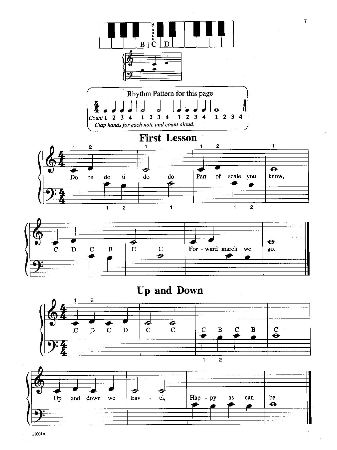 Michael Aaron Piano Course: Lessons, Grade 1