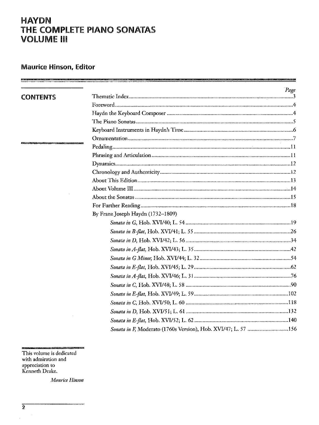 Haydn: The Complete Piano Sonatas, Volume 3