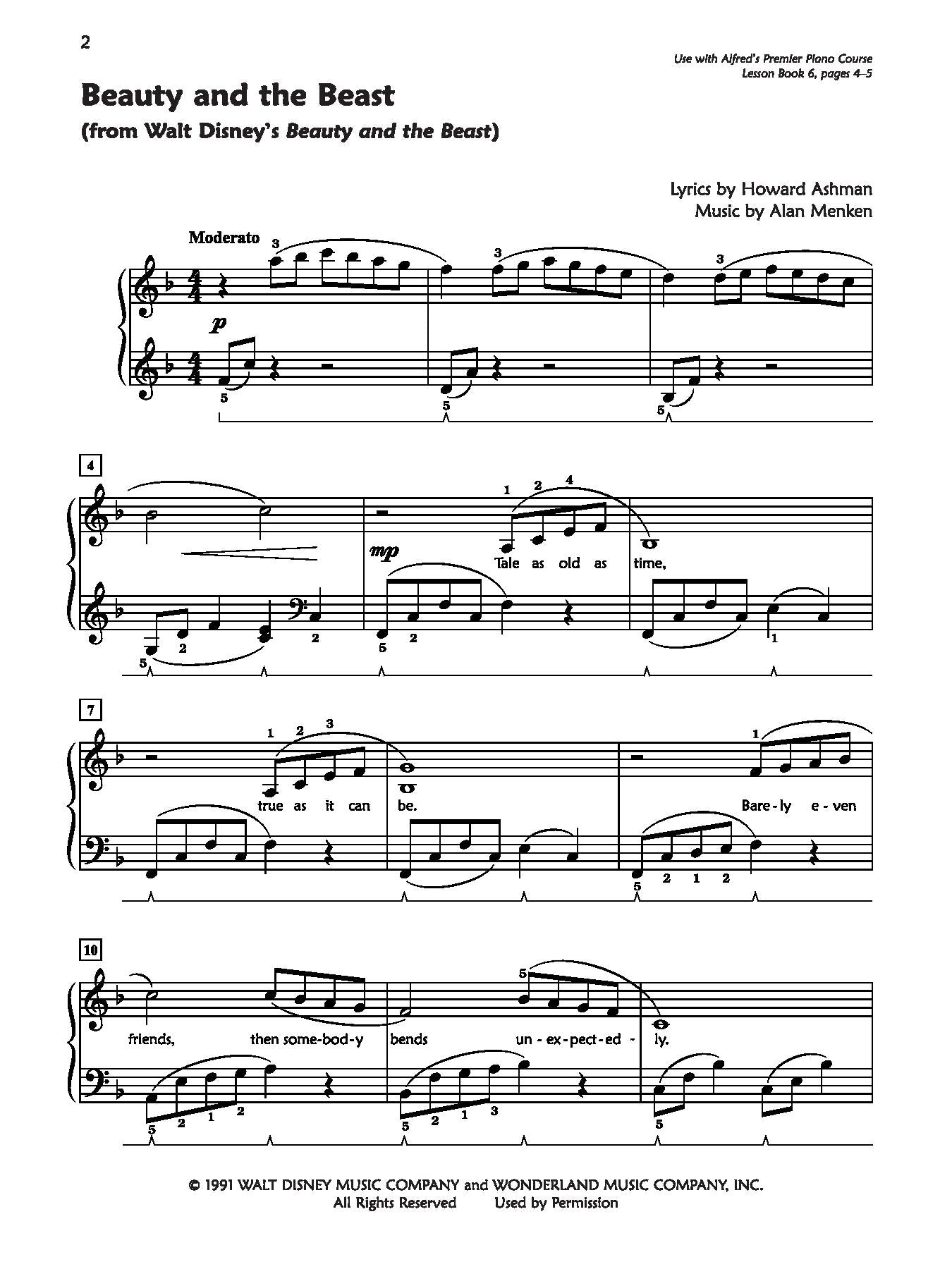 Alfred's Premier Piano Course, Pop and Movie Hits 6