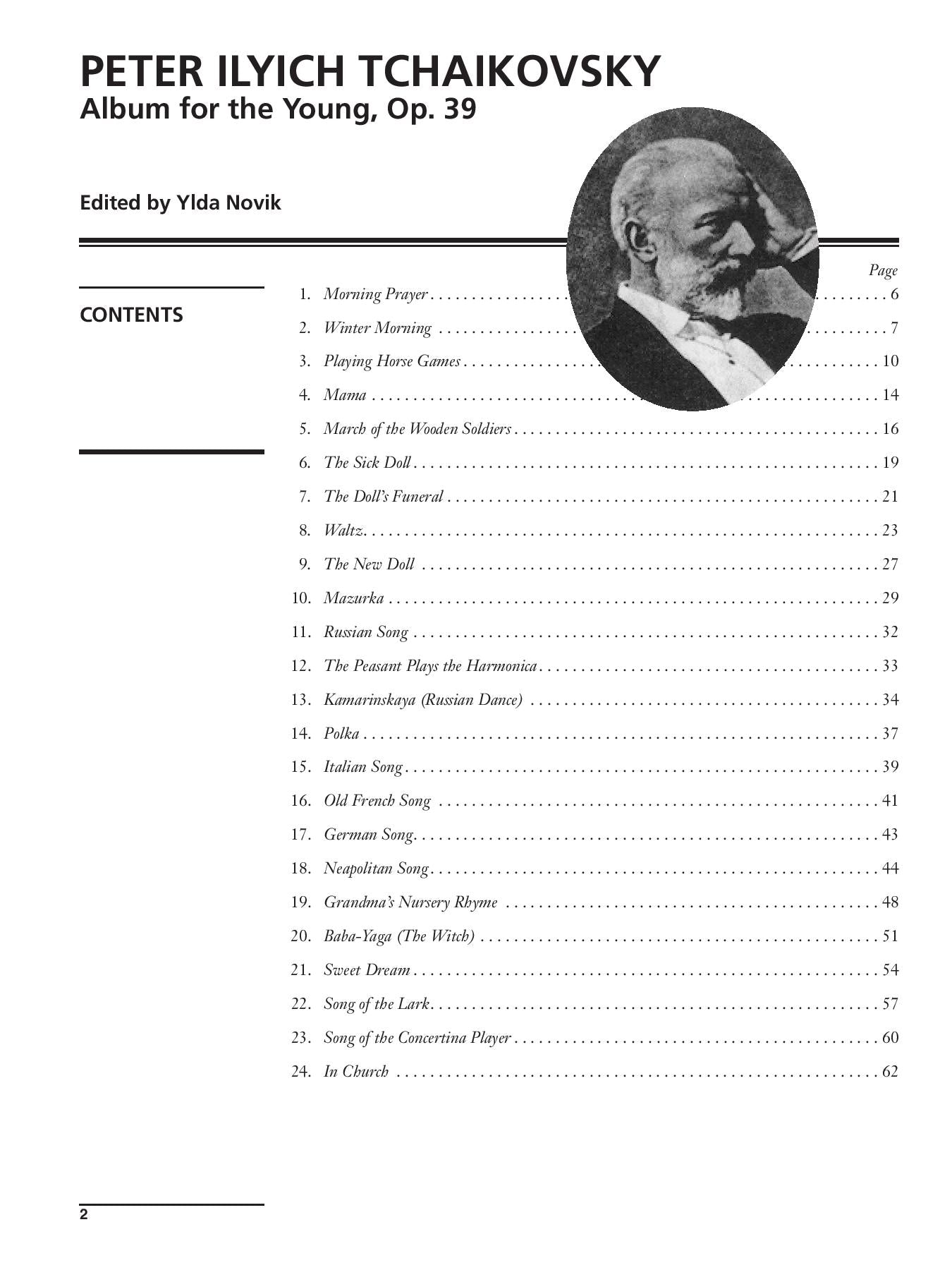 Tchaikovsky: Album for the Young, Opus 39