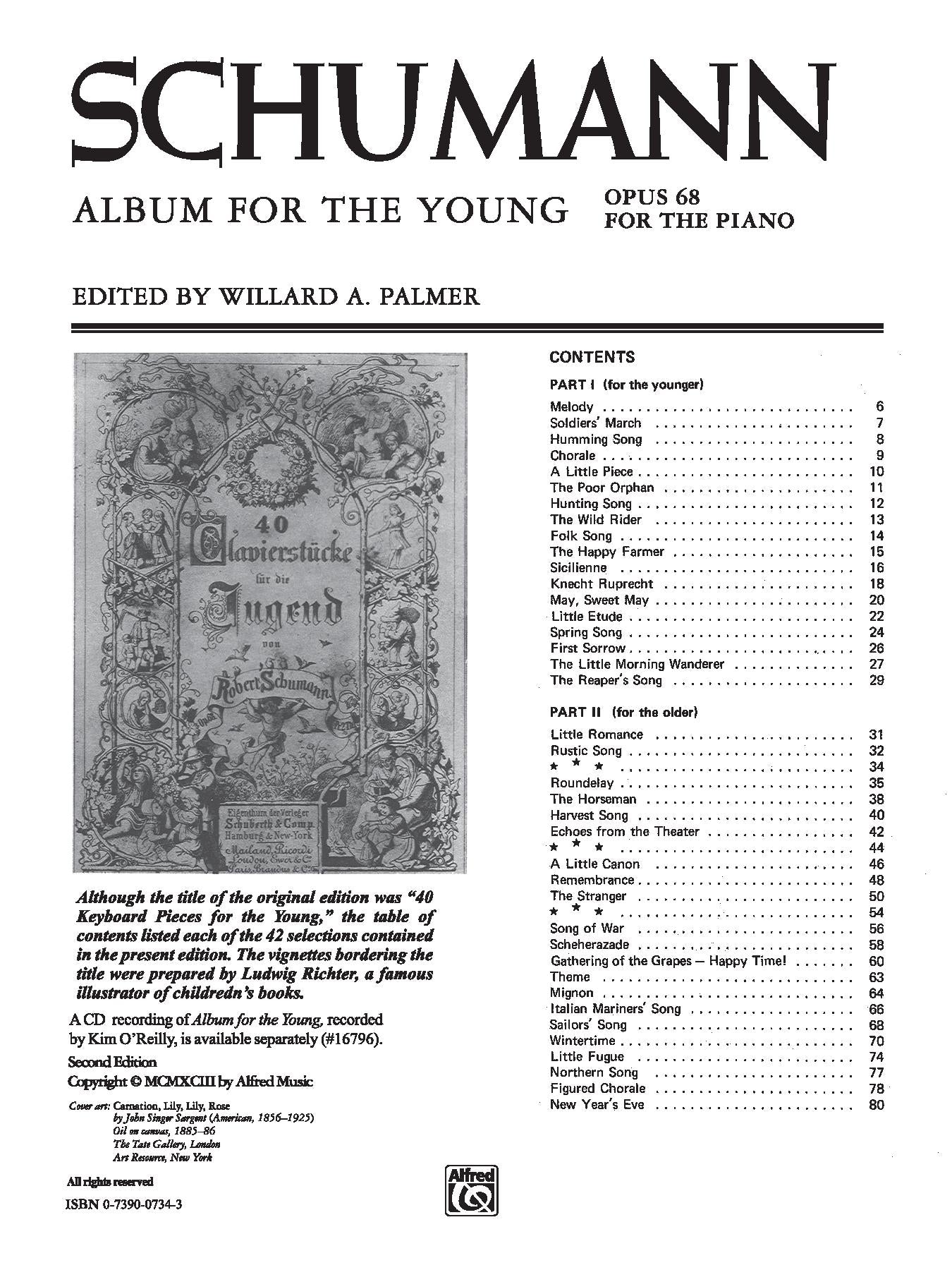 Schumann: Album for the Young, Opus 68
