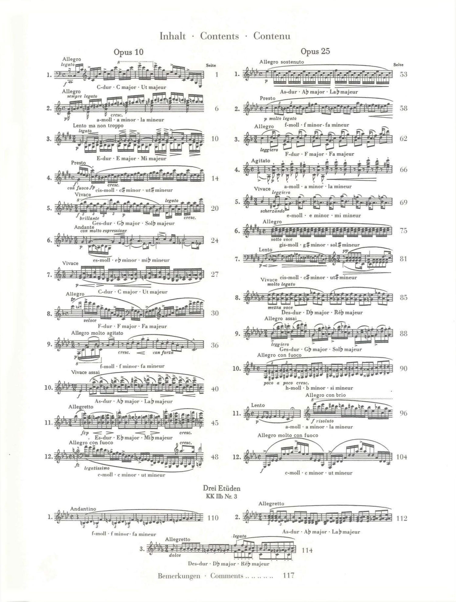 Chopin: Etudes Piano Solo