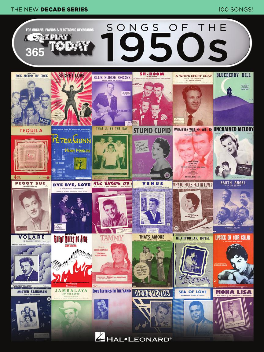 EZ Play Piano 365, Songs of the 1950s